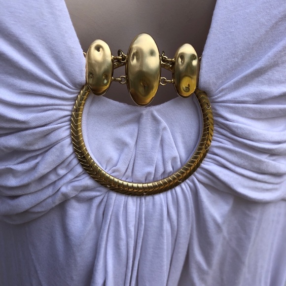 White top with gold. size Small from Caché - Picture 2 of 7